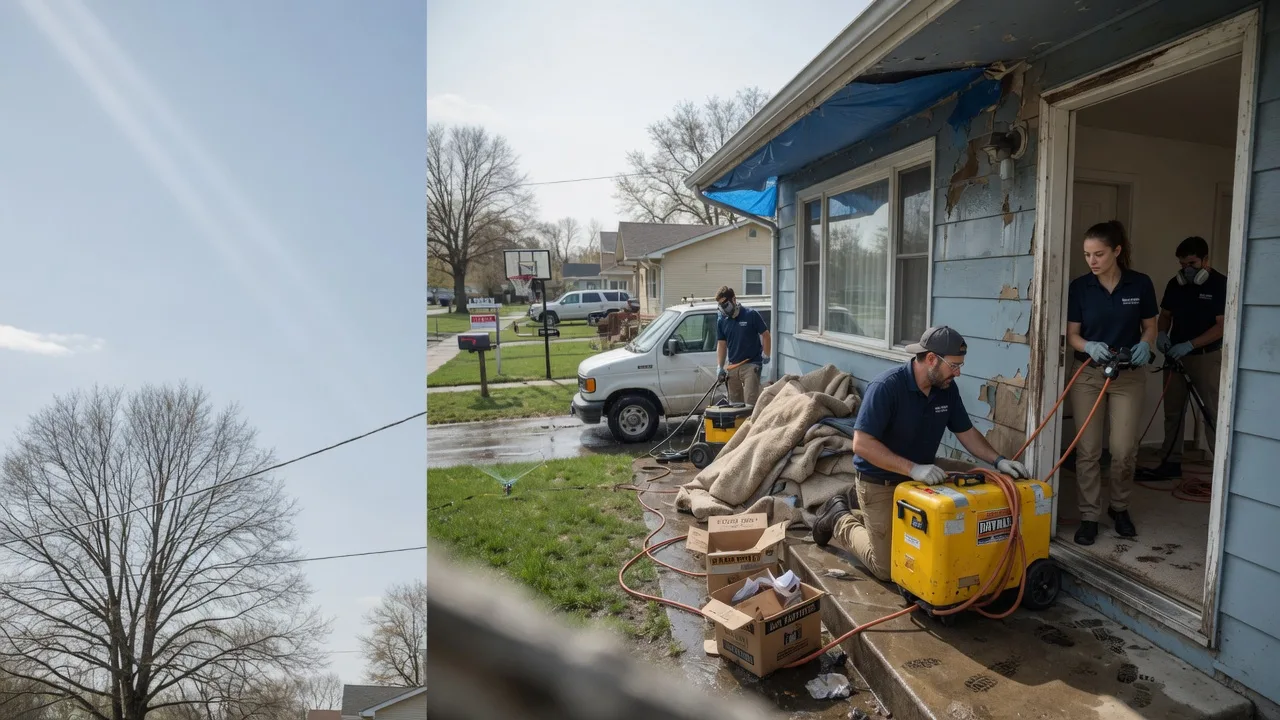 Basement Flood Cleanup in Otego, NY near me